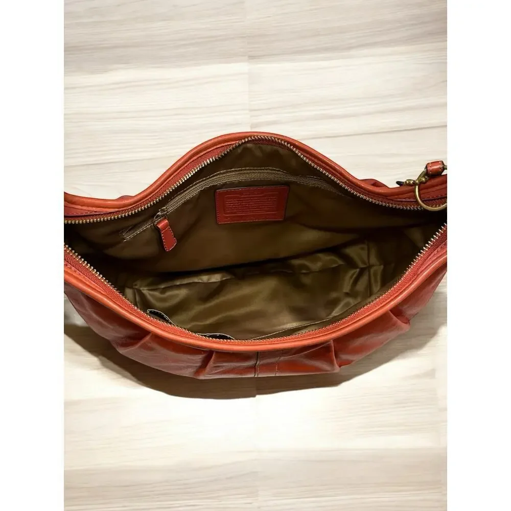 Y2K Coach 12235 Ergo Pleated Hobo Bag